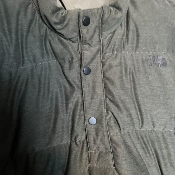 The North Face Jacket Mens XL Green Eros 550 Pullover Goose Down Puffer Outdoor - Picture 4 of 13